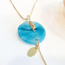 Load image into Gallery viewer, CONTACT US TO RECREATE THIS SOLD OUT STYLE Adorn Pacific x Hot Glass Round Glass Seahorse Chain Necklace - FJD$ - Adorn Pacific - Necklaces
