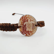 Load image into Gallery viewer, CONTACT US TO RECREATE THIS SOLD OUT STYLE Adorn Pacific x Hot Glass Turtle Bracelet - Wax Cord FJD$ - Adorn Pacific - Bracelets
