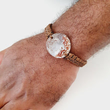Load image into Gallery viewer, CONTACT US TO RECREATE THIS SOLD OUT STYLE Adorn Pacific x Hot Glass Turtle Bracelet - Wax Cord FJD$ - Adorn Pacific - Bracelets
