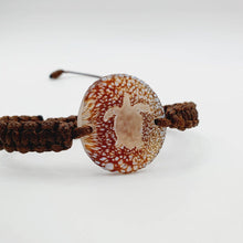 Load image into Gallery viewer, CONTACT US TO RECREATE THIS SOLD OUT STYLE Adorn Pacific x Hot Glass Turtle Bracelet - Wax Cord FJD$ - Adorn Pacific - Bracelets
