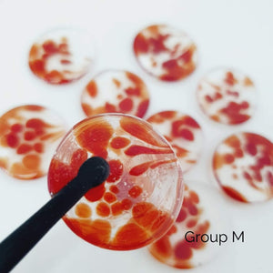 CONTACT US TO RECREATE THIS SOLD OUT STYLE Adorn Pacific x Hot Glass with Flower Shell Earrings - FJD$ - Adorn Pacific - Earrings