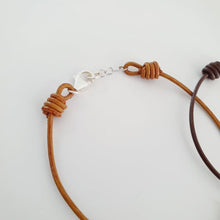 Load image into Gallery viewer, CONTACT US TO RECREATE THIS SOLD OUT STYLE Best Friends Heart Necklaces - Genuine Leather - FJD$ - Adorn Pacific - Necklaces
