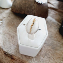 Load image into Gallery viewer, CONTACT US TO RECREATE THIS SOLD OUT STYLE Bezel set Fiji Cowrie Shell Ring - 925 Sterling Silver FJD$ - Adorn Pacific - Rings
