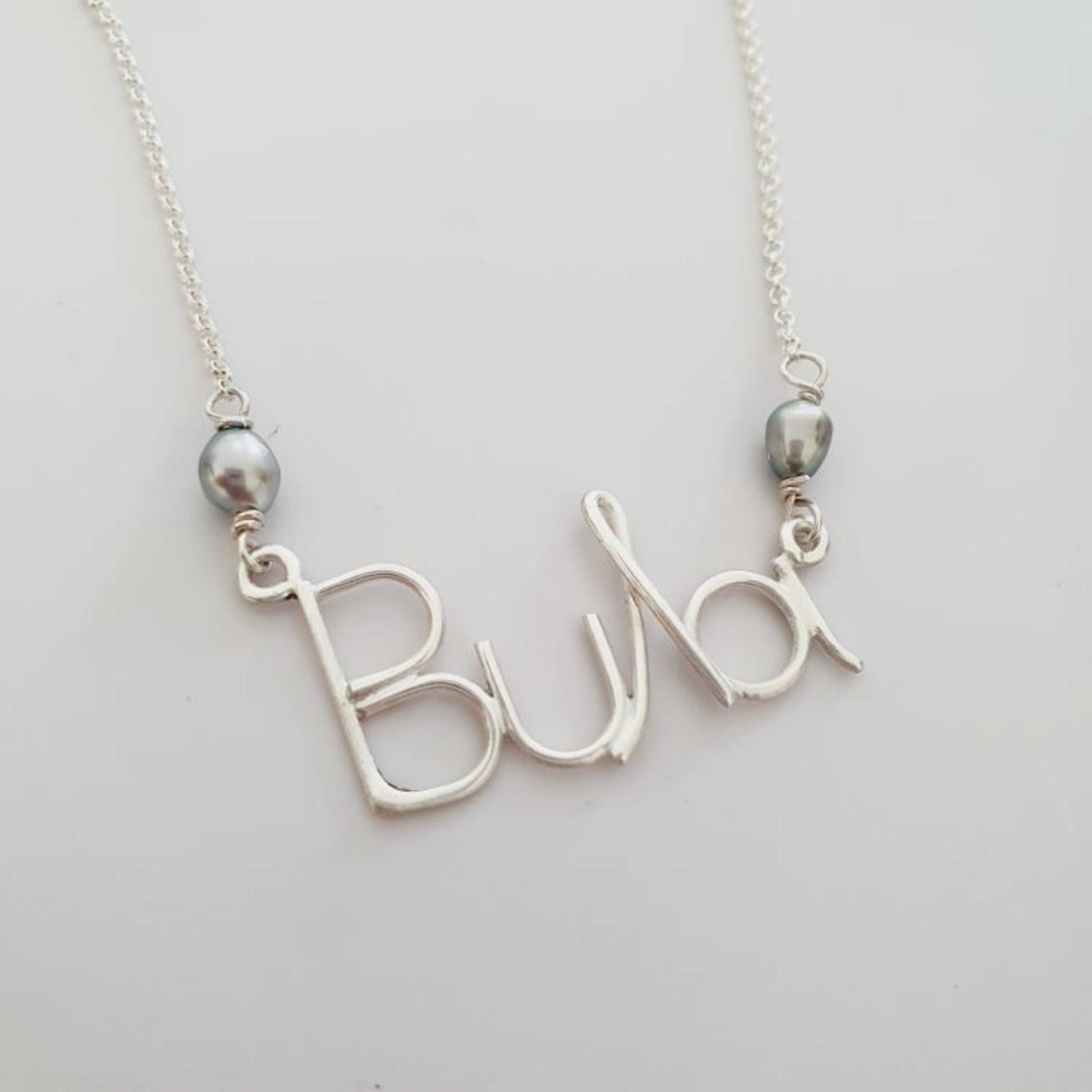 CONTACT US TO RECREATE THIS SOLD OUT STYLE Bula Necklace with Pearls - 925 Sterling Silver FJD$ - Adorn Pacific - Necklaces