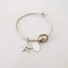 Load image into Gallery viewer, CONTACT US TO RECREATE THIS SOLD OUT STYLE Children&#39;s Charm Bangle  - 14k Gold Filled or 925 Sterling Silver FJD$ - Adorn Pacific - Bracelets

