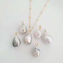 Load image into Gallery viewer, CONTACT US TO RECREATE THIS SOLD OUT STYLE Civa Fiji Baroque Saltwater Pearl Pendant Necklace - choose your pearl &amp; chain style - FJD$ - Adorn Pacific - Necklaces
