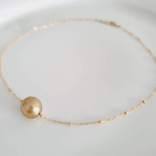 Load image into Gallery viewer, CONTACT US TO RECREATE THIS SOLD OUT STYLE Civa Fiji Circled Saltwater Pearl Fine Gold Necklace - choose your pearl &amp; chain style - FJD$ - Adorn Pacific - Necklaces
