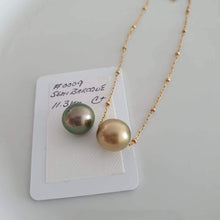 Load image into Gallery viewer, CONTACT US TO RECREATE THIS SOLD OUT STYLE Civa Fiji Pearl Fine Gold Necklace with Grade Certificate #0009 - FJD$ - Adorn Pacific - Necklaces
