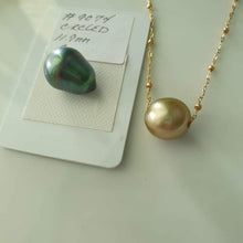 Load image into Gallery viewer, CONTACT US TO RECREATE THIS SOLD OUT STYLE Civa Fiji Pearl Fine Gold Necklace with Grade Certificate #9074 - FJD$ - Adorn Pacific - Necklaces
