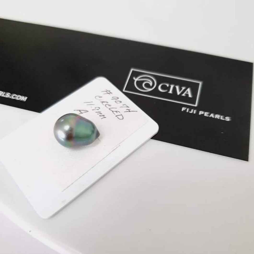 CONTACT US TO RECREATE THIS SOLD OUT STYLE Civa Fiji Saltwater Pearl with Grade Certificate #9074 - FJD$ - Adorn Pacific - All Products
