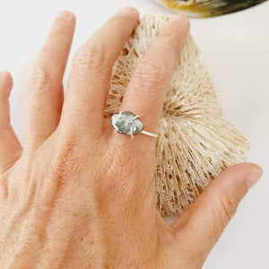 CONTACT US TO RECREATE THIS SOLD OUT STYLE Claw Set Keshi Pearl Ring - 925 Sterling Silver FJD$ - Adorn Pacific - Rings