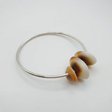Load image into Gallery viewer, CONTACT US TO RECREATE THIS SOLD OUT STYLE Closed Bangle 925 Sterling Silver with Shells - FJD$ - Adorn Pacific - Bracelets
