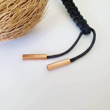 Load image into Gallery viewer, CONTACT US TO RECREATE THIS SOLD OUT STYLE Copper &amp; Sterling Silver Wax Cord or Faux Suede Leather Bracelet with Saltwater Pearl - FJD$ - Adorn Pacific - Bracelets
