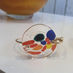 CONTACT US TO RECREATE THIS SOLD OUT STYLE Custom Adorn Pacific x Hot Glass Bangle 925 Sterling Silver or 14k Gold Filled - FJD$ - Adorn Pacific - Bracelets