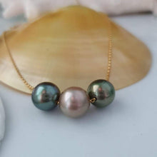 Load image into Gallery viewer, CONTACT US TO RECREATE THIS SOLD OUT STYLE Custom Fiji Saltwater Pearl Necklace - 14k Gold Filled or 925 Sterling Silver FJD$ - Adorn Pacific - Necklaces
