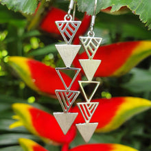 Load image into Gallery viewer, CONTACT US TO RECREATE THIS SOLD OUT STYLE Donna Shark Tooth Earrings with Fiji Saltwater Pearls - 925 Sterling Silver FJD$ - Adorn Pacific - Earrings
