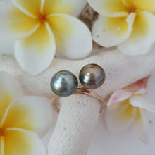 Load image into Gallery viewer, CONTACT US TO RECREATE THIS SOLD OUT STYLE Double Fiji Pearl Ring - 14k Gold Filled FJD$ - Adorn Pacific - Rings

