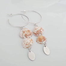 Load image into Gallery viewer, CONTACT US TO RECREATE THIS SOLD OUT STYLE  Fiji Charm &amp; Shell Earrings - 925 Sterling Silver FJD$ - Adorn Pacific - Earrings
