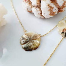 Load image into Gallery viewer, CONTACT US TO RECREATE THIS SOLD OUT STYLE Fiji Mother of Pearl Hibiscus Necklace - 14k Gold Fill or 925 Sterling Silver  FJD$ - Adorn Pacific - Necklaces
