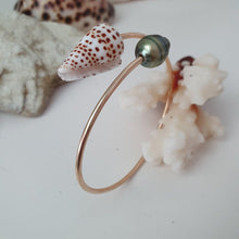 Load image into Gallery viewer, CONTACT US TO RECREATE THIS SOLD OUT STYLE Fiji Pearl and Shell Cuff - 14k Gold Filled - FJD$ - Adorn Pacific - Bracelets
