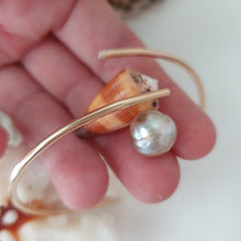 Load image into Gallery viewer, CONTACT US TO RECREATE THIS SOLD OUT STYLE Fiji Pearl and Shell Cuff - 14k Gold Filled - FJD$ - Adorn Pacific - Bracelets
