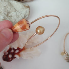 Load image into Gallery viewer, CONTACT US TO RECREATE THIS SOLD OUT STYLE Fiji Pearl and Shell Cuff - 14k Gold Filled - FJD$ - Adorn Pacific - Bracelets
