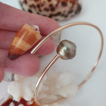 Load image into Gallery viewer, CONTACT US TO RECREATE THIS SOLD OUT STYLE Fiji Pearl and Shell Cuff - 14k Gold Filled - FJD$ - Adorn Pacific - Bracelets
