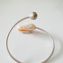 Load image into Gallery viewer, CONTACT US TO RECREATE THIS SOLD OUT STYLE Fiji Pearl and Shell Cuff - 925 Sterling Silver - FJD$ - Adorn Pacific - Bracelets
