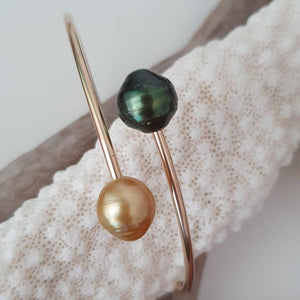 CONTACT US TO RECREATE THIS SOLD OUT STYLE Fiji Pearl Cuff - 14k Gold Filled FJD$ - Adorn Pacific - Bracelets