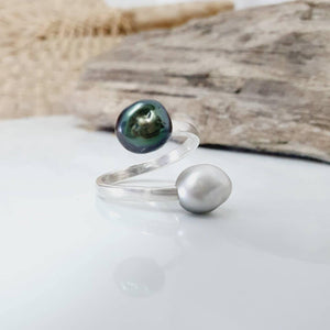 CONTACT US TO RECREATE THIS SOLD OUT STYLE Fiji Pearl Twist Ring - 925 Sterling Silver FJD$ - Adorn Pacific - Rings