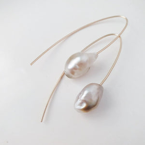 CONTACT US TO RECREATE THIS SOLD OUT STYLE Fiji Saltwater Pearl Earrings - 14k Gold Fill or 925 Sterling Silver FJD$ - Adorn Pacific - Earrings