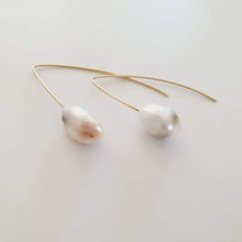 Load image into Gallery viewer, CONTACT US TO RECREATE THIS SOLD OUT STYLE Fiji Saltwater Pearl Earrings - 14k Gold Filled FJD$ - Adorn Pacific - Earrings
