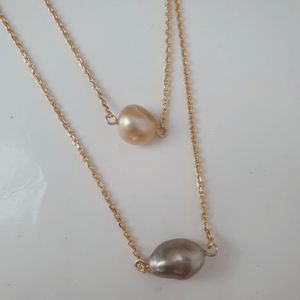 CONTACT US TO RECREATE THIS SOLD OUT STYLE Fiji Saltwater Pearl Infinity Necklace - 925 Sterling Silver FJD$ - Adorn Pacific - Necklaces