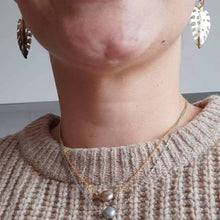 Load image into Gallery viewer, CONTACT US TO RECREATE THIS SOLD OUT STYLE Fiji Saltwater Pearl Infinity Necklace - 925 Sterling Silver FJD$ - Adorn Pacific - Necklaces
