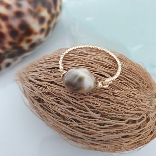 CONTACT US TO RECREATE THIS SOLD OUT STYLE Fiji Saltwater Pearl Ring - 14k Gold Fill - Adorn Pacific - Rings