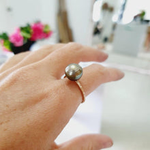 Load image into Gallery viewer, CONTACT US TO RECREATE THIS SOLD OUT STYLE Fiji Saltwater Pearl Ring - 14k Gold Fill FJD$ - Adorn Pacific - Rings

