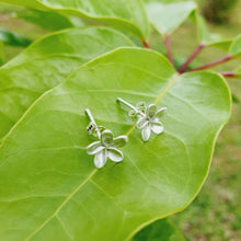 Load image into Gallery viewer, CONTACT US TO RECREATE THIS SOLD OUT STYLE Frangipani Stud Earrings - 925 Sterling Silver - FJD$ - Adorn Pacific - Earrings
