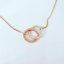 Load image into Gallery viewer, CONTACT US TO RECREATE THIS SOLD OUT STYLE Infinity Link Necklace - 14k Gold Filled - choose your chain style FJD$ - Adorn Pacific - Necklaces
