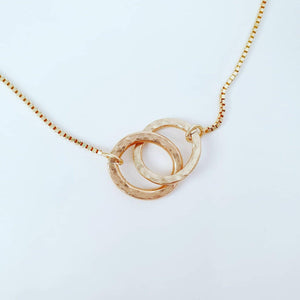 CONTACT US TO RECREATE THIS SOLD OUT STYLE Infinity Link Necklace - 14k Gold Filled - choose your chain style FJD$ - Adorn Pacific - Necklaces