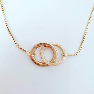 CONTACT US TO RECREATE THIS SOLD OUT STYLE Infinity Link Necklace - 14k Gold Filled - choose your chain style FJD$ - Adorn Pacific - Necklaces