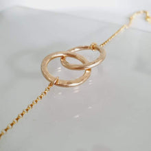 Load image into Gallery viewer, CONTACT US TO RECREATE THIS SOLD OUT STYLE Infinity Link Necklace - 14k Gold Filled - choose your chain style FJD$ - Adorn Pacific - Necklaces
