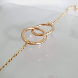 CONTACT US TO RECREATE THIS SOLD OUT STYLE Infinity Link Necklace - 14k Gold Filled - choose your chain style FJD$ - Adorn Pacific - Necklaces