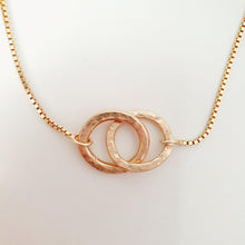 Load image into Gallery viewer, CONTACT US TO RECREATE THIS SOLD OUT STYLE Infinity Link Necklace - 14k Gold Filled - choose your chain style FJD$ - Adorn Pacific - Necklaces
