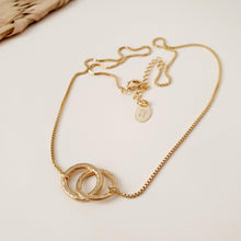 Load image into Gallery viewer, CONTACT US TO RECREATE THIS SOLD OUT STYLE Infinity Link Necklace - 14k Gold Filled - choose your chain style FJD$ - Adorn Pacific - Necklaces
