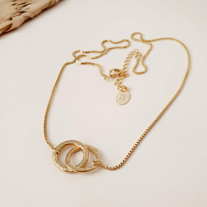 CONTACT US TO RECREATE THIS SOLD OUT STYLE Infinity Link Necklace - 14k Gold Filled - choose your chain style FJD$ - Adorn Pacific - Necklaces