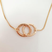 Load image into Gallery viewer, CONTACT US TO RECREATE THIS SOLD OUT STYLE Infinity Link Necklace - 14k Gold Filled - choose your chain style FJD$ - Adorn Pacific - Necklaces
