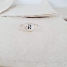 Load image into Gallery viewer, CONTACT US TO RECREATE THIS SOLD OUT STYLE Initial Ring - 925 Sterling Silver FJD$ - Adorn Pacific - Rings
