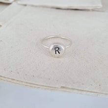 Load image into Gallery viewer, CONTACT US TO RECREATE THIS SOLD OUT STYLE Initial Ring - 925 Sterling Silver FJD$ - Adorn Pacific - Rings
