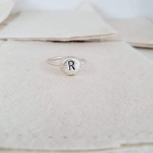 Load image into Gallery viewer, CONTACT US TO RECREATE THIS SOLD OUT STYLE Initial Ring - 925 Sterling Silver FJD$ - Adorn Pacific - Rings
