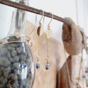 CONTACT US TO RECREATE THIS SOLD OUT STYLE Keshi Pearl Drop Earrings - 14k Gold Fill FJD$ - Adorn Pacific - Earrings
